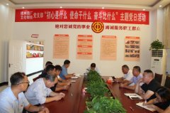 桃林酒业公司利用“五个一”切实开展主题教...